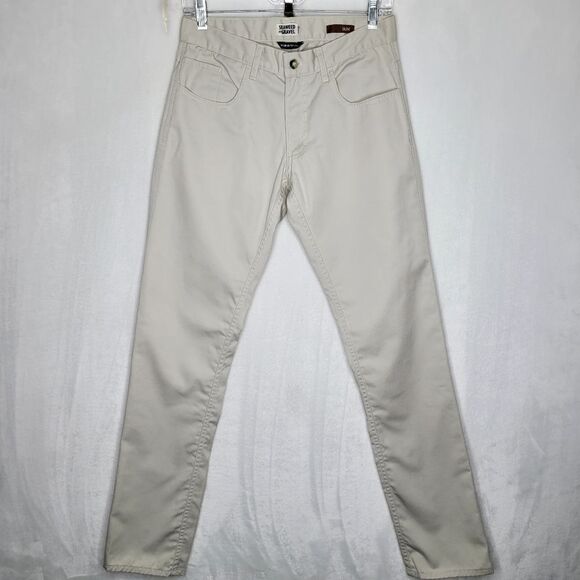 Seaweed And Gravel Slim Chino Pants Size 30 - Picture 1 of 9